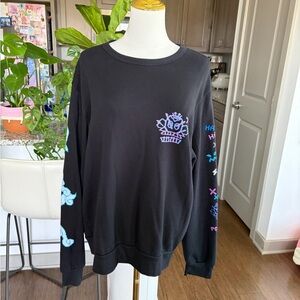 Jinx Black crewneck sweater